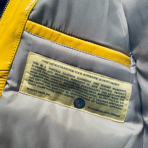 Vintage DEADSTOCK Schott NYC Wings of Gold G-1 US Navy Flight Jacket - Picture 15 of 15